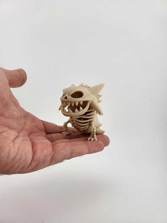 Gengar Ghost Fossil Figure - Spooky Pokémon Halloween Collectible